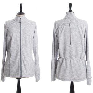 Lululemon Half Drawstring Waist Open Back Jacket Size 10 EUC